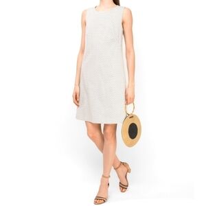 Peserico Italy Rose Polkadot Dress 44